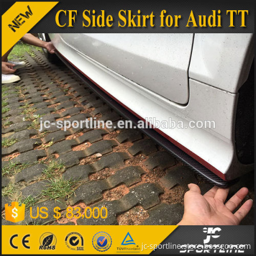 Carbon Fiber Side Skirt for Audi TT 8J 2D TTS Convertible 08-14